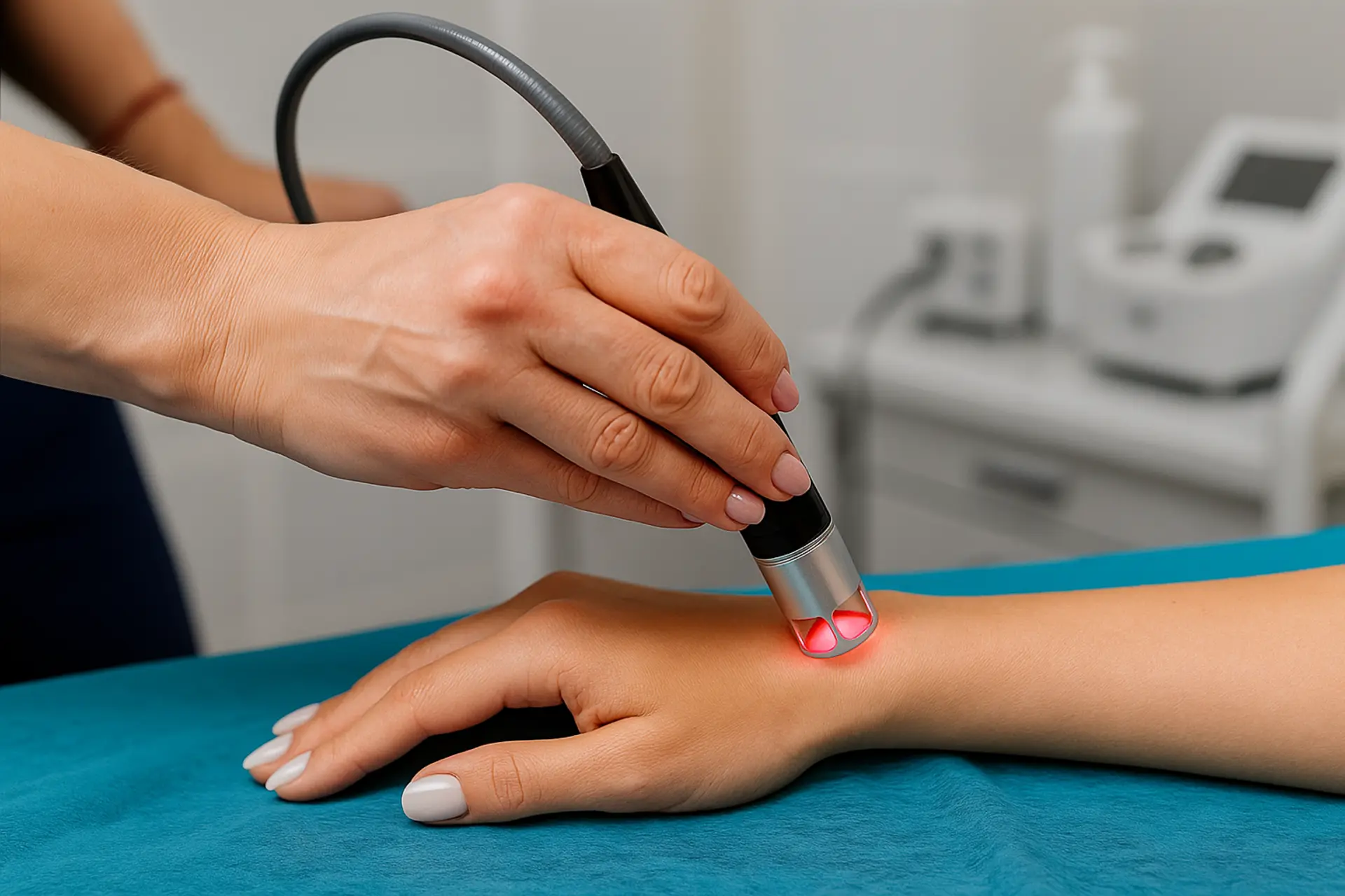 Laser Treatment for wrist joint pain